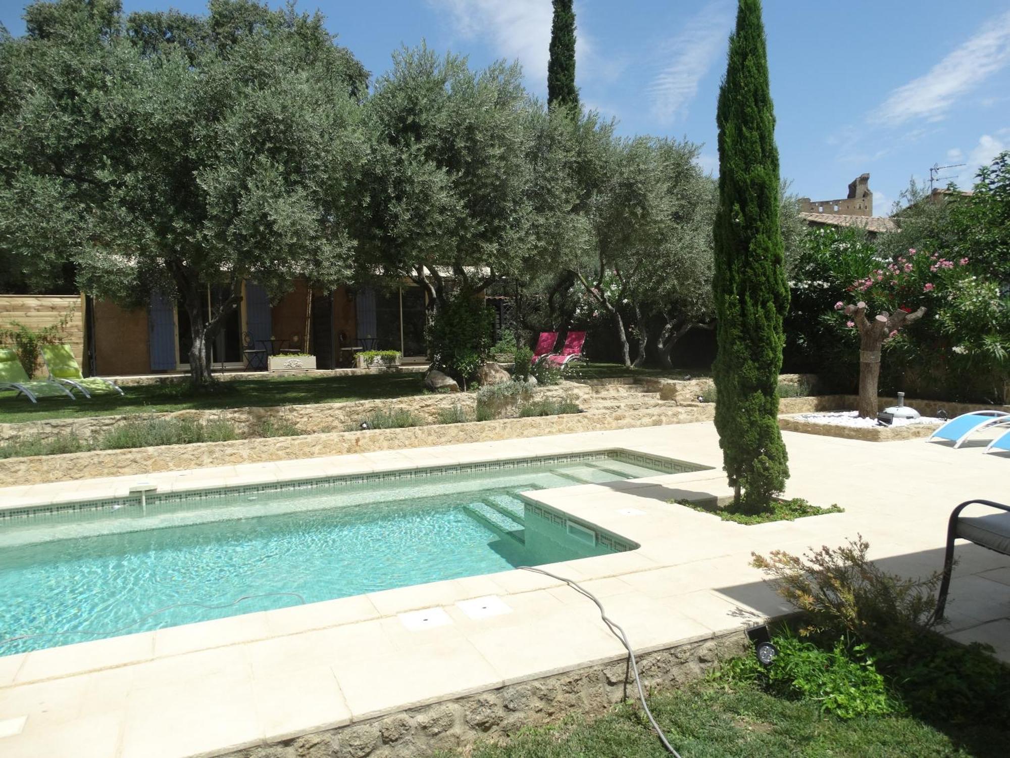 Gites En B&B Le Clos De La Cerise Шатонёф-дю-Пап Экстерьер фото