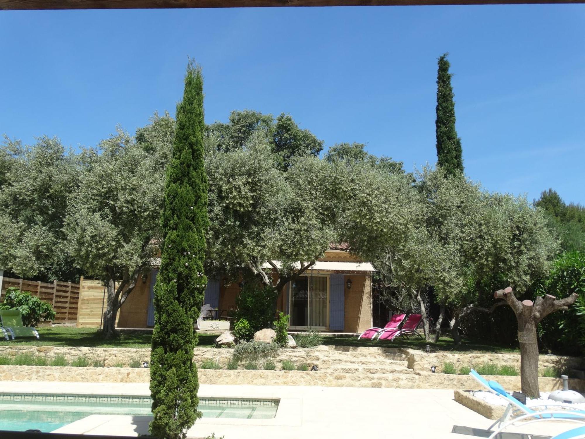 Gites En B&B Le Clos De La Cerise Шатонёф-дю-Пап Экстерьер фото